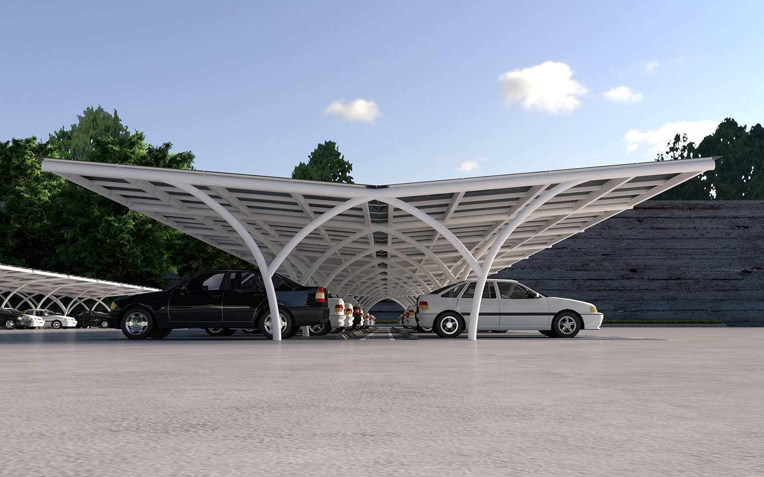 碲化镉车棚 碲化镉车棚